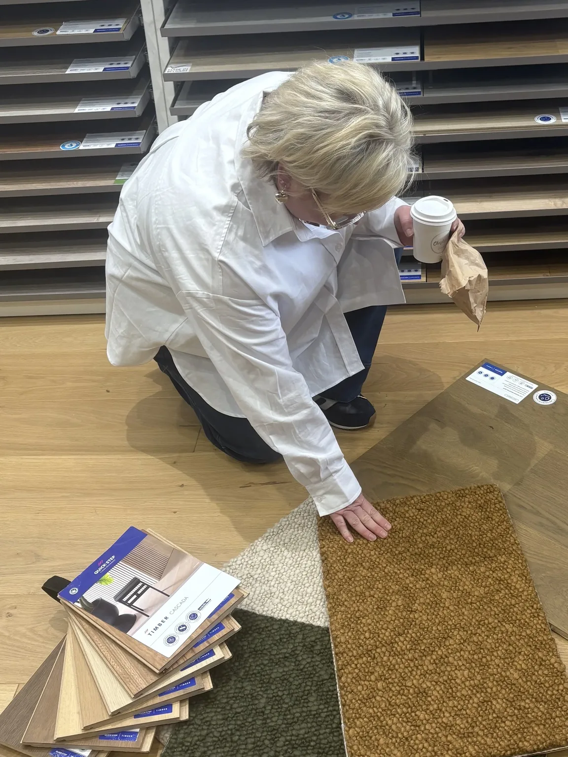 Wool carpet in a Melbourne home office