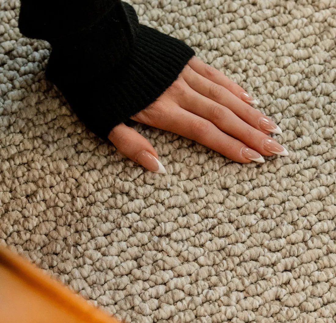 Andes Peak nylon carpet sample